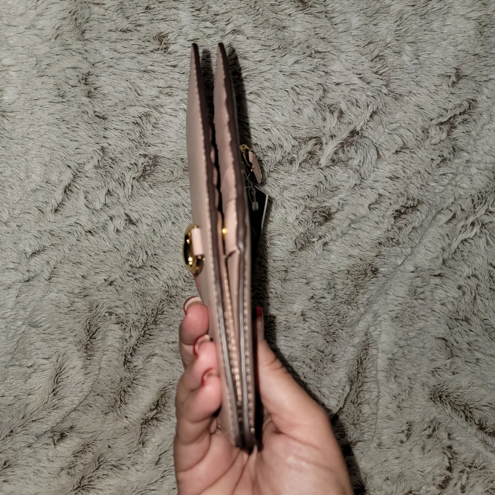 Ralph Lauren mauve/light pink wallet. - Picture 7 of 12